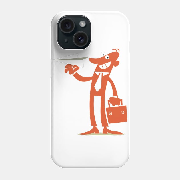 Business Man Phone Case by viSionDesign