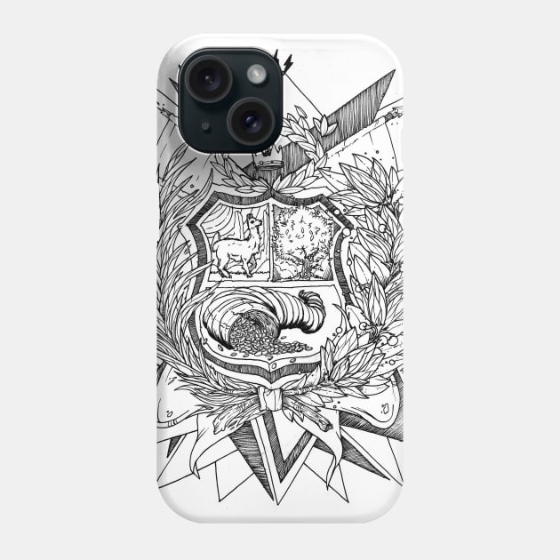 Peruvian Shield | Escudo Peruano Phone Case by By_Russso