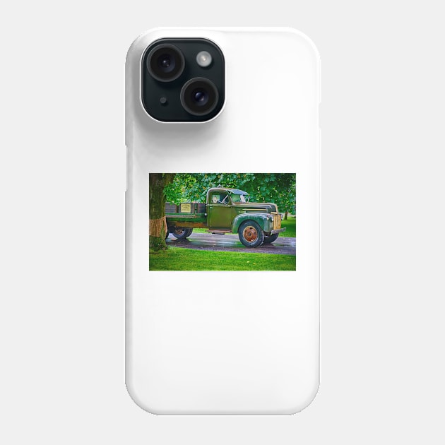 46 Ford Truck Two Ton Flatbed Phone Case by Robert Alsop