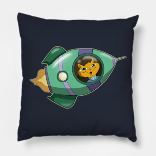 rocketcat Pillow