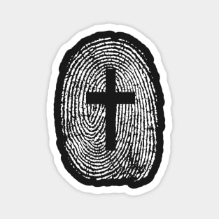 Cross Fingerprint Magnet