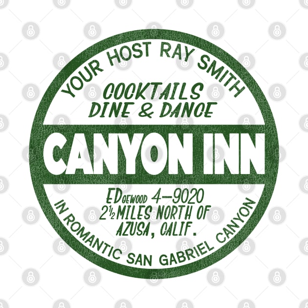 Canyon Inn San Gabriel Retro Defunct Motel California by darklordpug