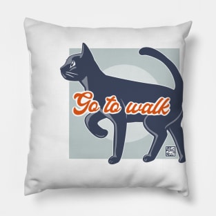 Go To Walk Pillow