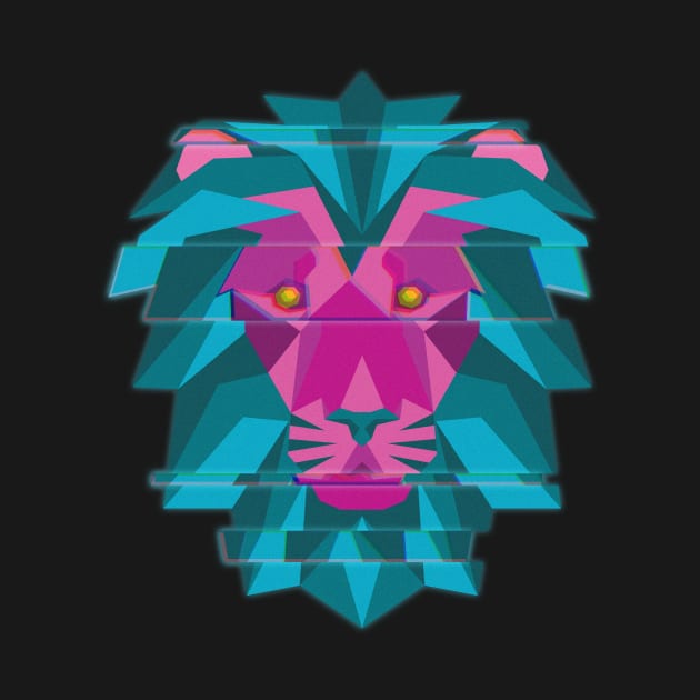 Lion (WILD GLITCH) by Nidavellir