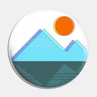 Minimalist style landscape Pin