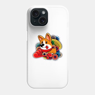 Vignette Doggy Phone Case