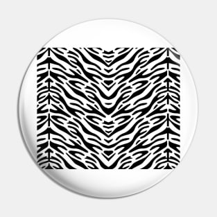 Zebra Stripes Pin