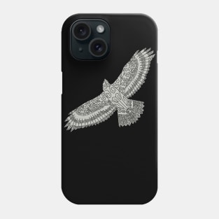 Paul's cancer support hawk grey Phone Case