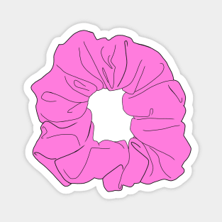 Pink Scrunchie Magnet