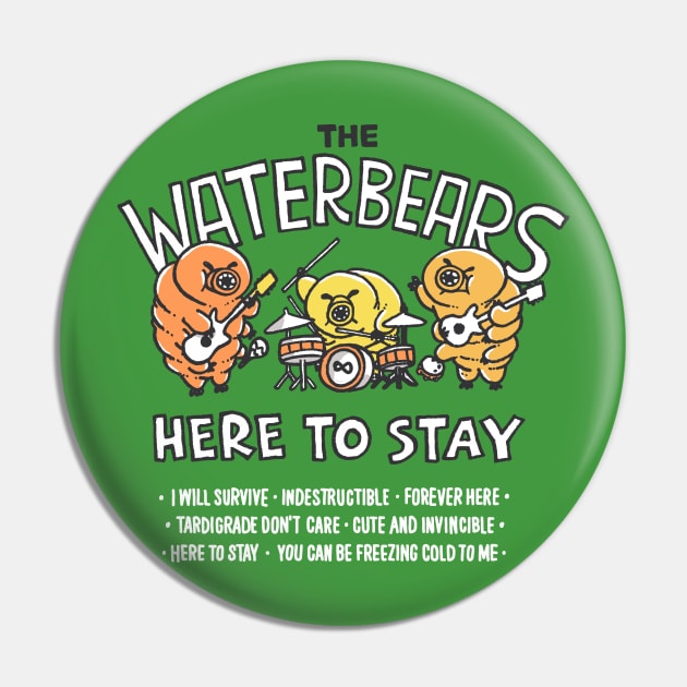 The Waterbears Pin by Walmazan