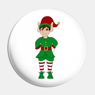 Christmas elf Pin