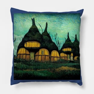 Starry Night in Kashyyyk Pillow