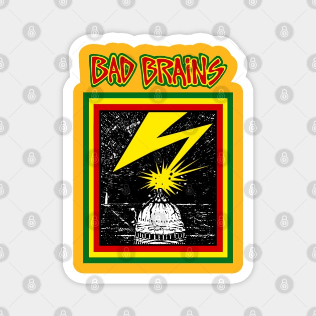 Bad Brains High Resolution Magnet by HDNRT