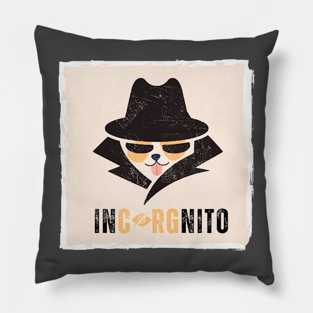 Incorgnito Pillow by ODIN DESIGNS