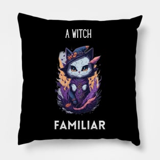 A Witchs Familiar Pillow