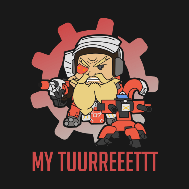 Cute torbjorn chibi design by Dennaeric