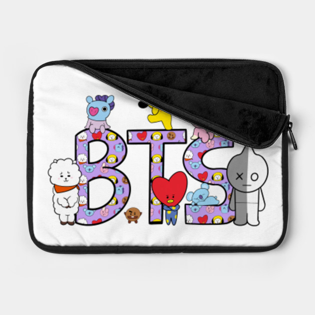  BTS  MEETS BT21 Bts  Laptop  Case  TeePublic