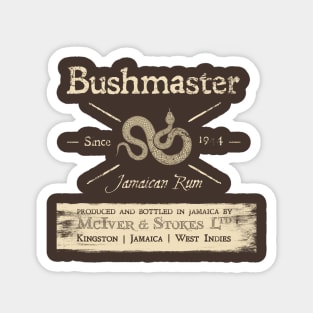 Bushmaster Rum Magnet