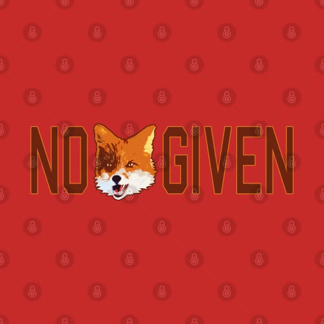 Funny - No Fox Given by robotface