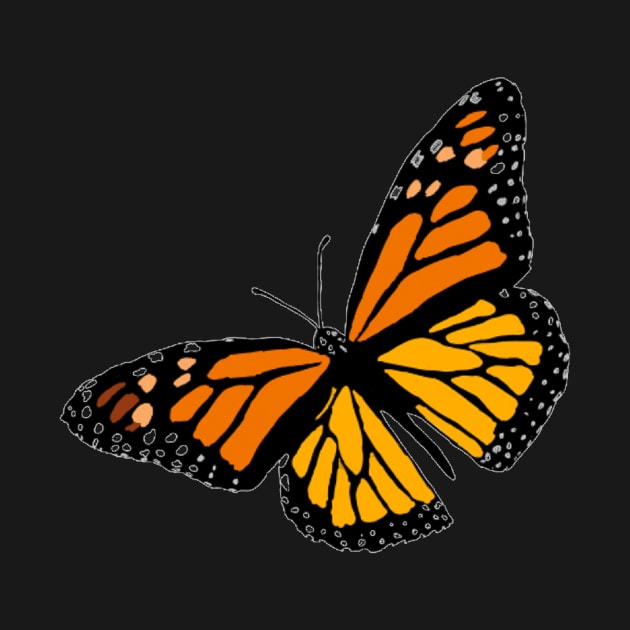 Monarch Butterfly Design by Lauren Cude