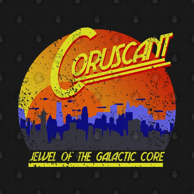 Coruscant Badge by PopCultureShirts