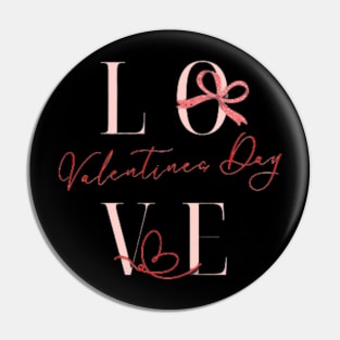 Love Valentines Day Pin