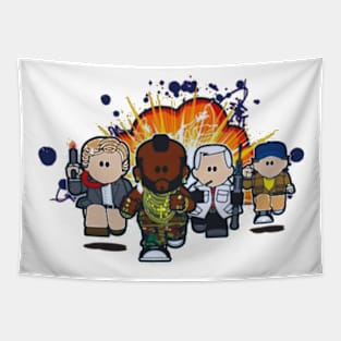 the a team new 9 Tapestry