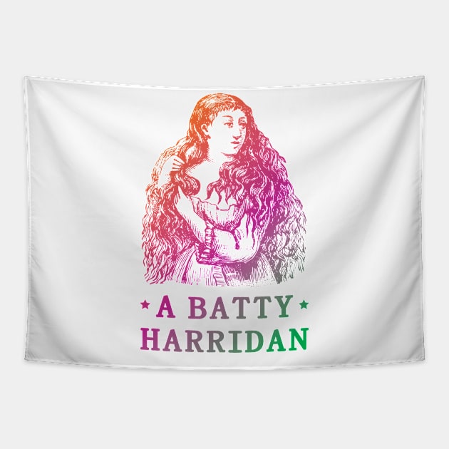 A Batty Harridan Tapestry by Yue