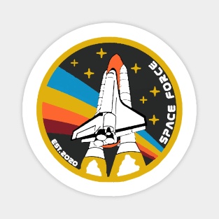 Space Force T shirt Magnet