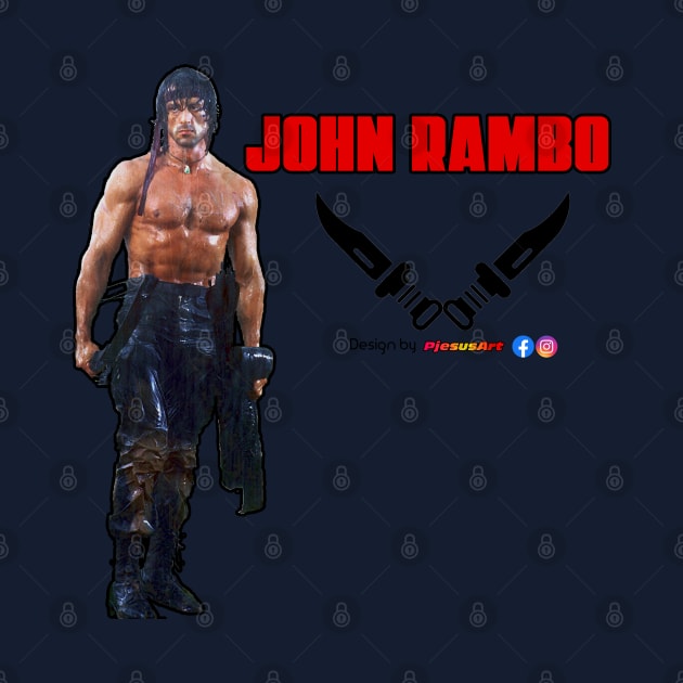 John Rambo by PjesusArt