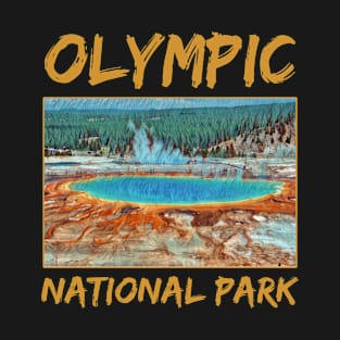 Washington Olympic National Park Mountain T-Shirt