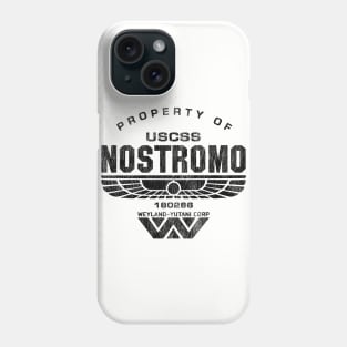 Property of USCSS Nostromo Lts Worn Phone Case