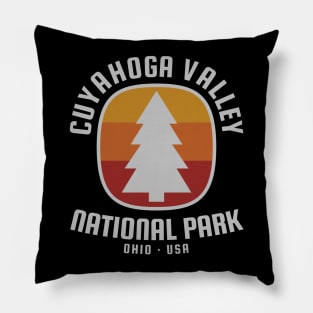 Cuyahoga Valley National Park Retro Pillow