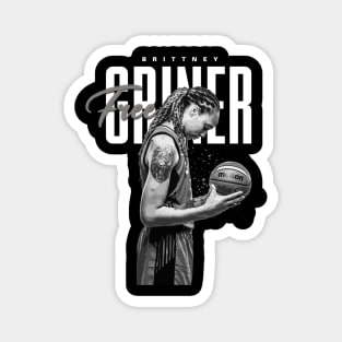 Free Brittney Griner Magnet