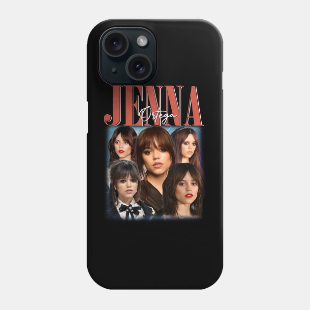 VINTAGE JENNA ORTEGA JENNA MARIE ORTEGA BOOTLEG STYLE Phone Case by Archer Expressionism Style