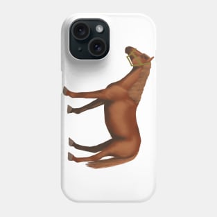 Chestnut horse Phone Case