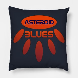 Asteroid Blues Logo Pillow