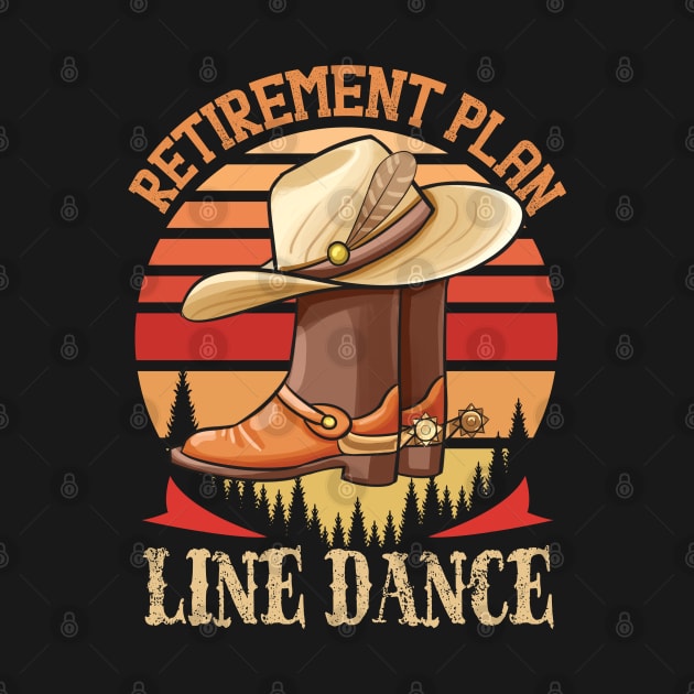 Vintage Line Dance Gift For Line Dancing Lovers by USProudness