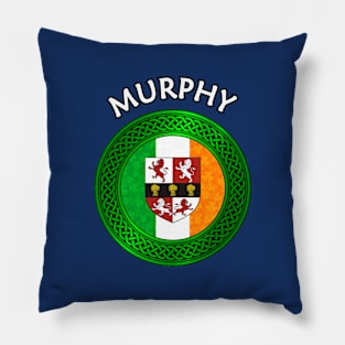 Irish Flag Shamrock Celtic Knot - Murphy Pillow