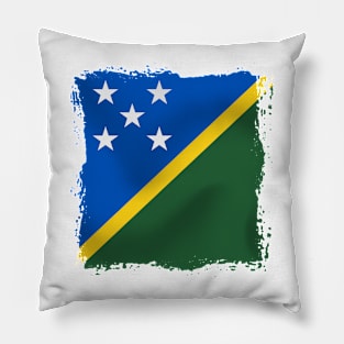 Solomon Islands artwork Pillow