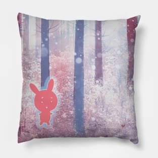 Pink bunny Pillow