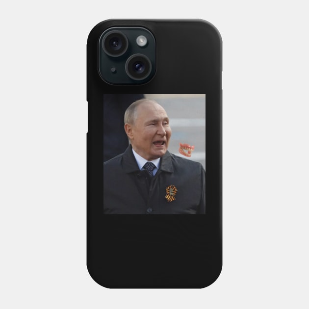 Russian bear without teeth Phone Case by Lauromir