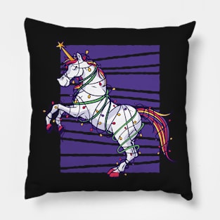 unicorn christmas, christmas unicorn, christmas, unicorn, unicorn shirt, christmas horse, horses shirt Pillow