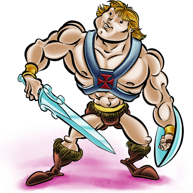 He MAN Kids T-Shirt by majanation