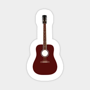 Taylor Swift The Eras Tour Red Era Guitar Magnet