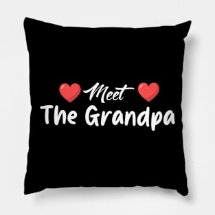 Meet the grandfather T-shirt Design Pillow