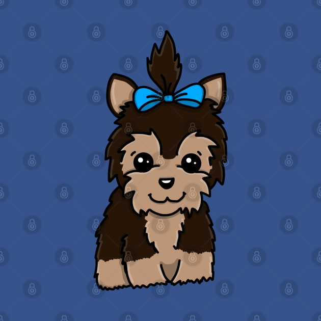 Chibi Yorkie (Small Design) by Aeriskate