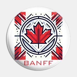 Banff BC Canada Pin