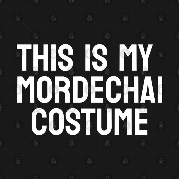 This Is My Mordechai Costume Purim Jewish Festival Jew by Shopinno Shirts