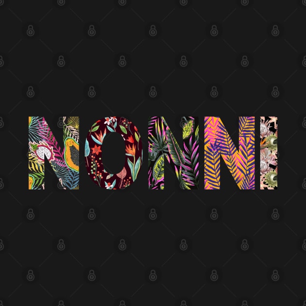 Nonni Themed Design Floral Fauna Nonni by MCsab Creations